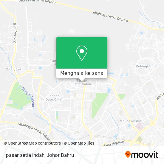 Peta pasar setia indah