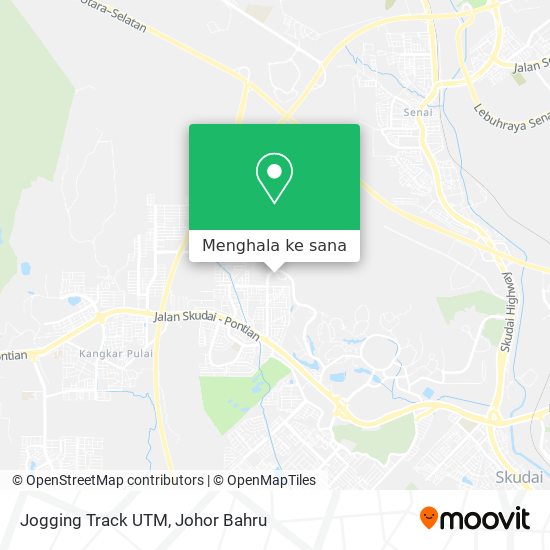 Peta Jogging Track UTM