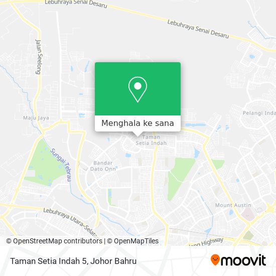 Peta Taman Setia Indah 5