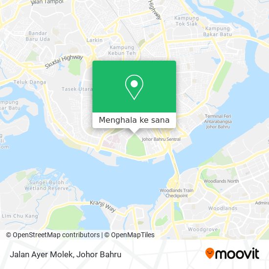 Peta Jalan Ayer Molek