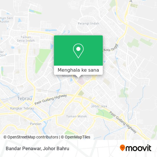 Bagaimana Untuk Pergi Ke Bandar Penawar Di Johor Baharu Menggunakan Bas Moovit