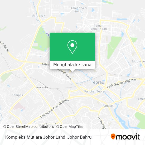 Peta Kompleks Mutiara Johor Land