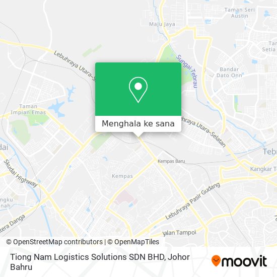Peta Tiong Nam Logistics Solutions SDN BHD