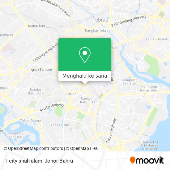 Peta I city shah alam