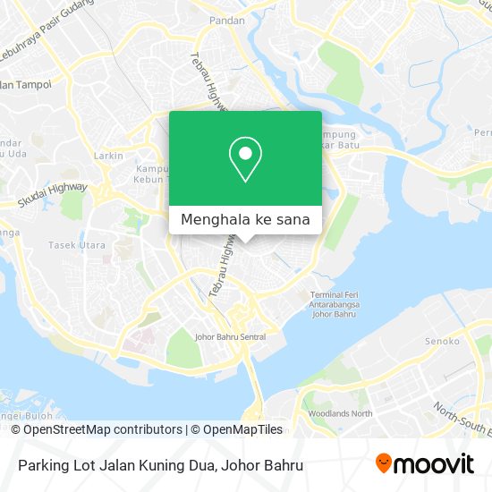 Peta Parking Lot Jalan Kuning Dua