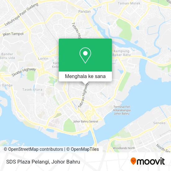 Peta SDS Plaza Pelangi