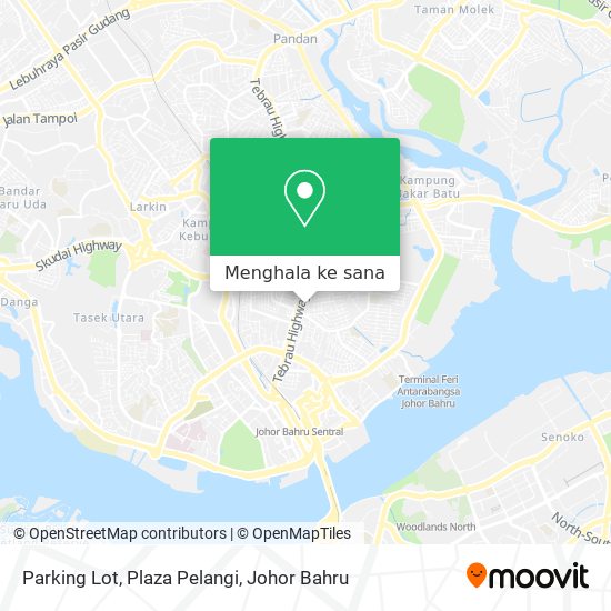 Peta Parking Lot, Plaza Pelangi