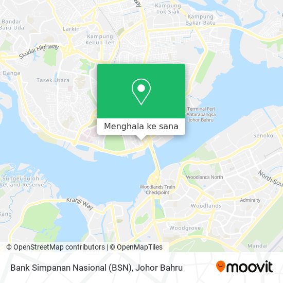 Peta Bank Simpanan Nasional (BSN)