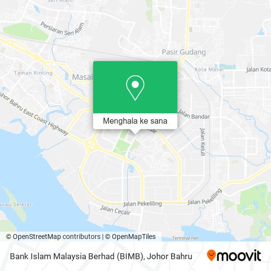 Peta Bank Islam Malaysia Berhad (BIMB)