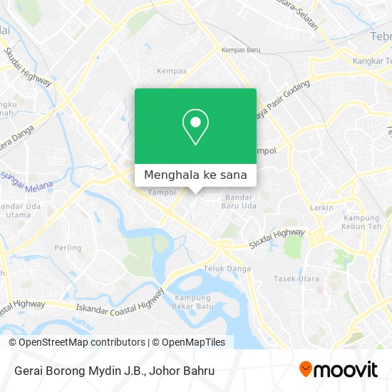 Peta Gerai Borong Mydin J.B.