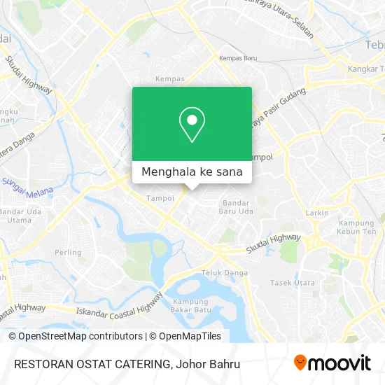 Peta RESTORAN OSTAT CATERING