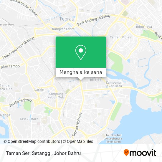 Peta Taman Seri Setanggi