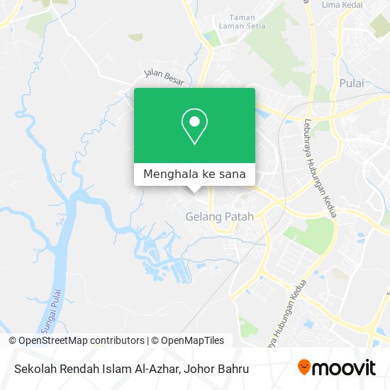 Peta Sekolah Rendah Islam Al-Azhar