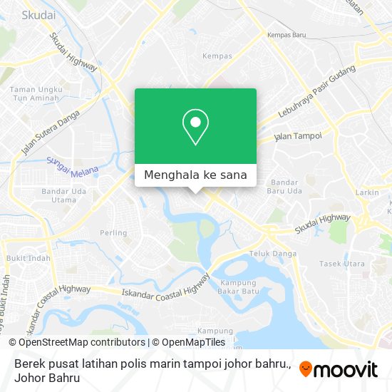 Bagaimana untuk pergi ke Berek pusat latihan polis marin tampoi 