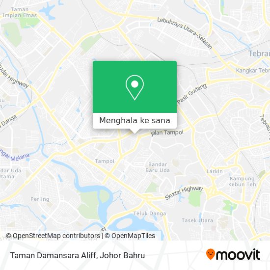 Peta Taman Damansara Aliff