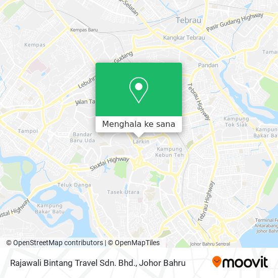 Peta Rajawali Bintang Travel Sdn. Bhd.
