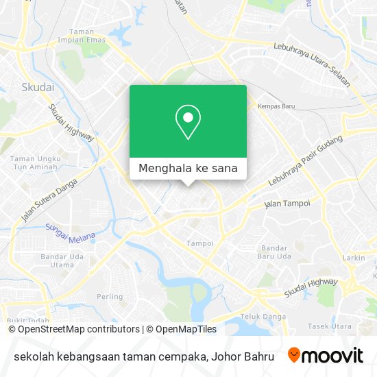 Peta sekolah kebangsaan taman cempaka