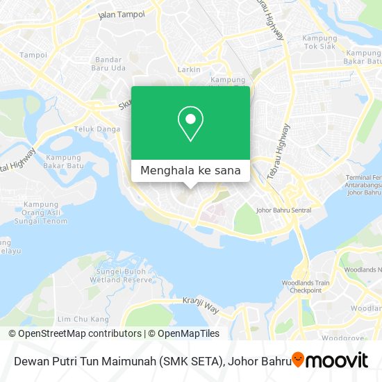 Peta Dewan Putri Tun Maimunah (SMK SETA)