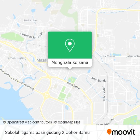 Peta Sekolah agama pasir gudang 2