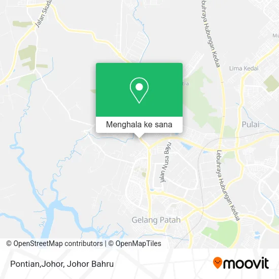 Peta Pontian,Johor