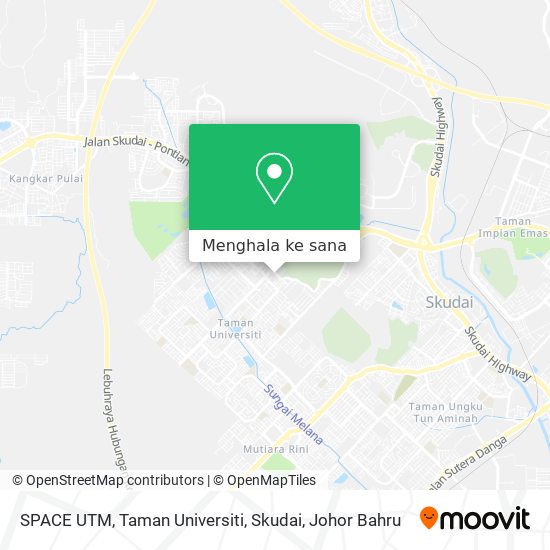 Peta SPACE UTM, Taman Universiti, Skudai