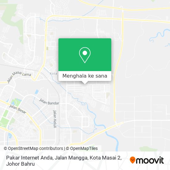 Peta Pakar Internet Anda, Jalan Mangga, Kota Masai 2