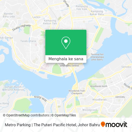 Peta Metro Parking | The Puteri Pacific Hotel
