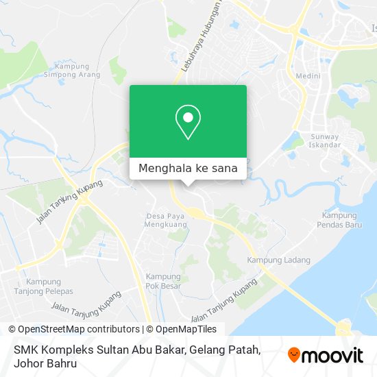 Peta SMK Kompleks Sultan Abu Bakar, Gelang Patah