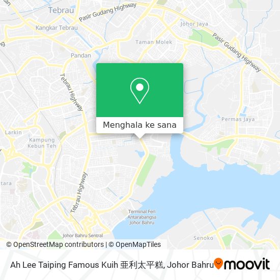 Peta Ah Lee Taiping Famous Kuih 亜利太平糕
