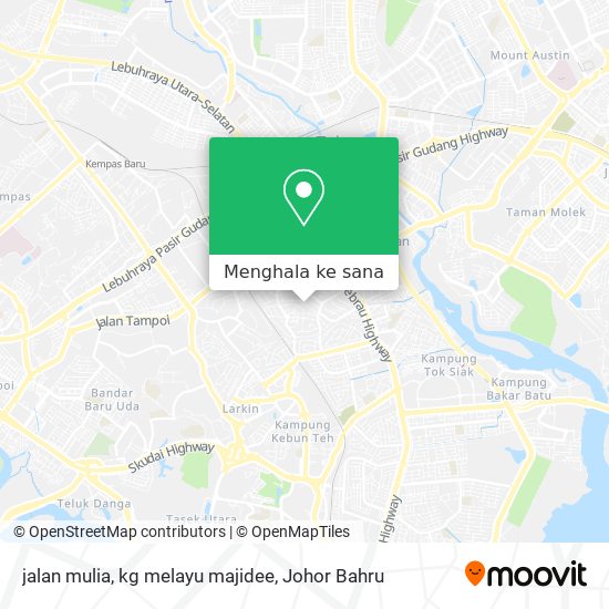 Peta jalan mulia, kg melayu majidee