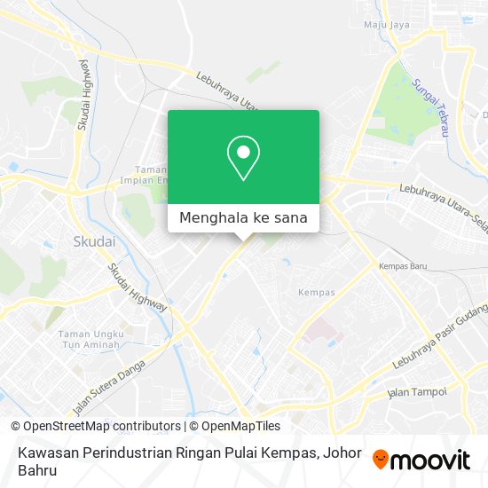 Peta Kawasan Perindustrian Ringan Pulai  Kempas