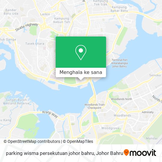 Peta parking wisma persekutuan johor bahru