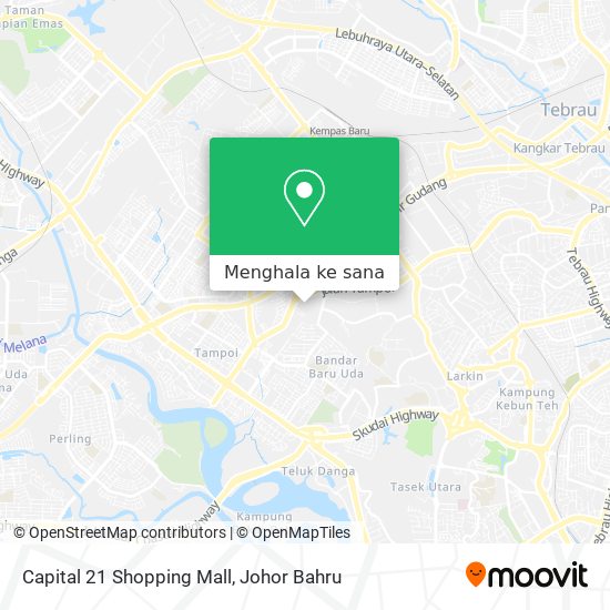 Peta Capital 21 Shopping Mall