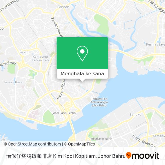 Peta 怡保仔烧鸡饭咖啡店 Kim Kooi Kopitiam