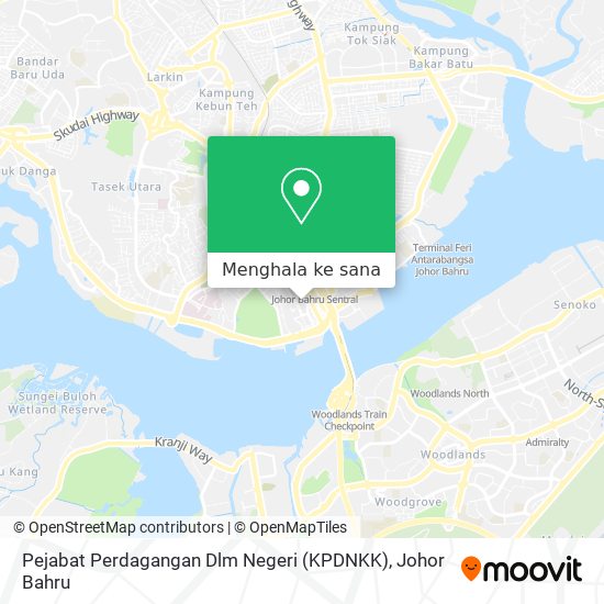 Peta Pejabat Perdagangan Dlm Negeri (KPDNKK)