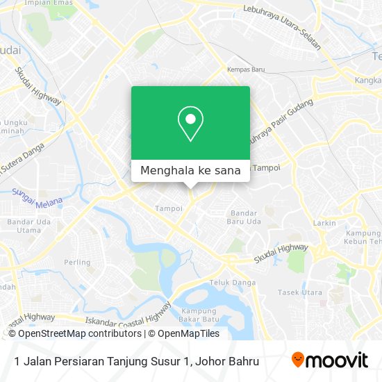 Peta 1 Jalan Persiaran Tanjung Susur 1