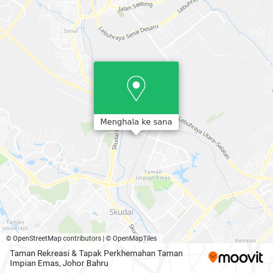Peta Taman Rekreasi & Tapak Perkhemahan Taman Impian Emas