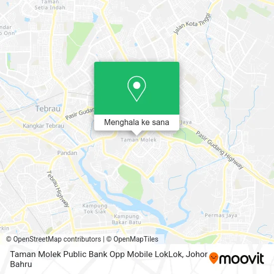 Peta Taman Molek Public Bank Opp Mobile LokLok