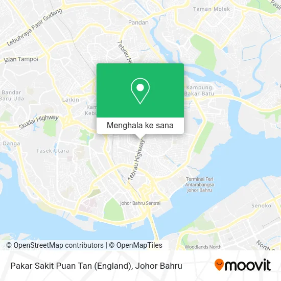Peta Pakar Sakit Puan Tan (England)