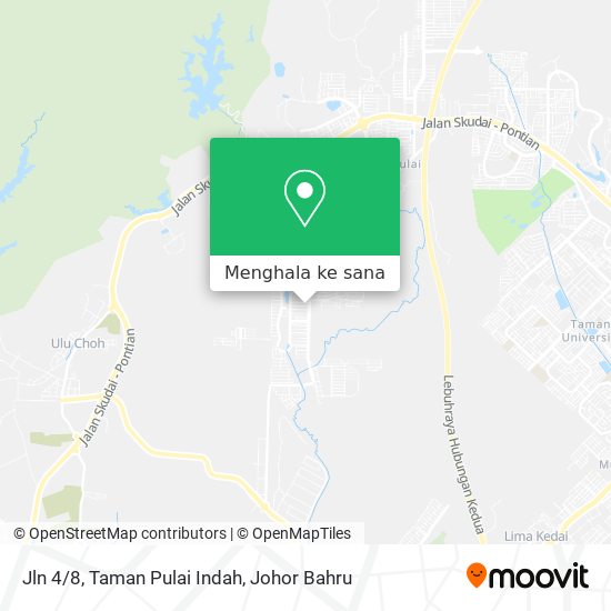 Peta Jln 4/8, Taman Pulai Indah