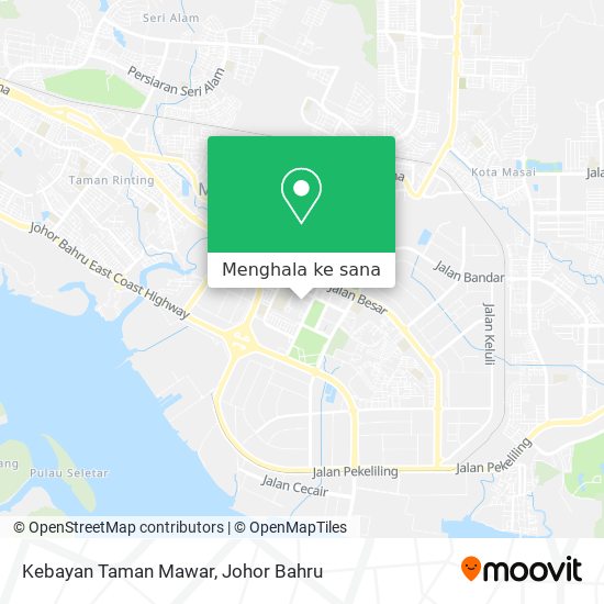 Peta Kebayan Taman Mawar