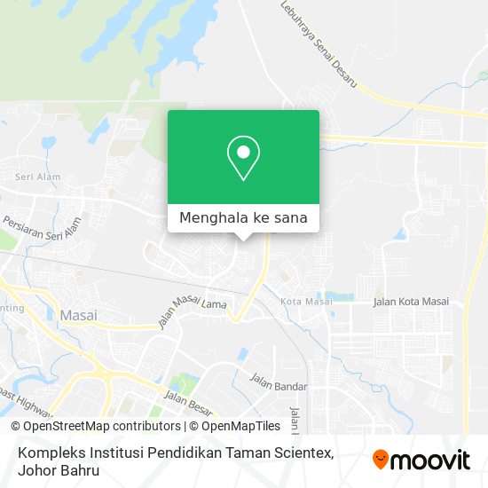 Peta Kompleks Institusi Pendidikan Taman Scientex