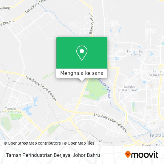 Peta Taman Perindustrian Berjaya