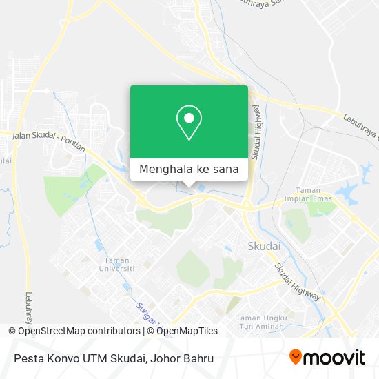 Peta Pesta Konvo UTM Skudai