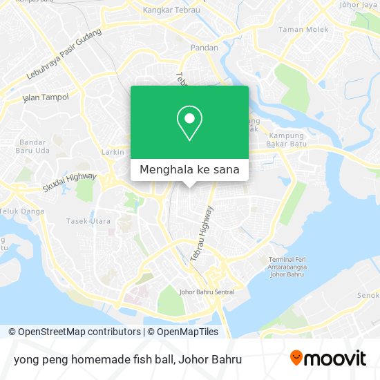 Peta yong peng homemade fish ball