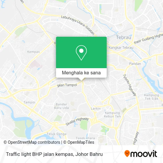 Peta Traffic light BHP jalan kempas