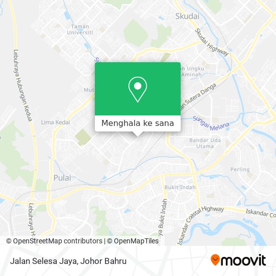 Peta Jalan Selesa Jaya