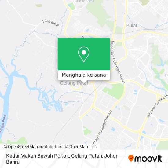 Peta Kedai Makan Bawah Pokok, Gelang Patah