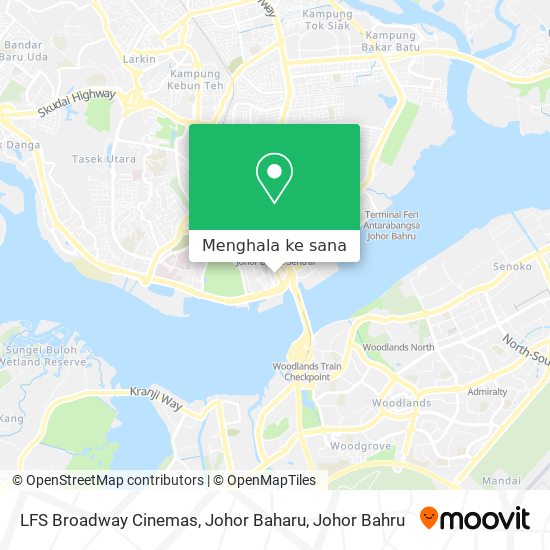 Peta LFS Broadway Cinemas, Johor Baharu