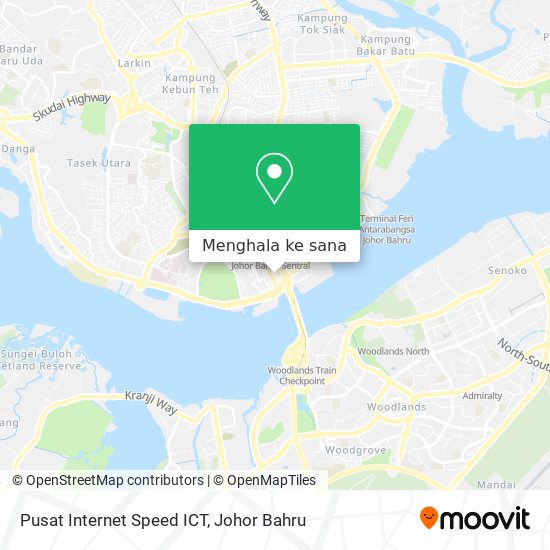 Peta Pusat Internet Speed ICT